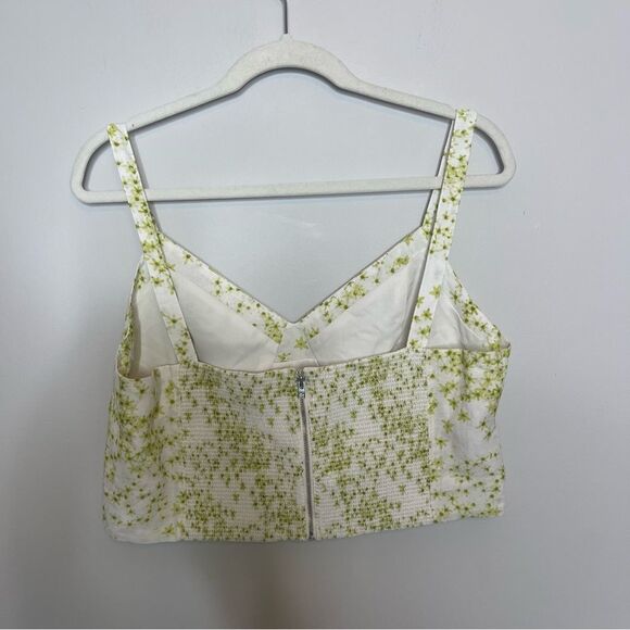 All Saints Cassia Amanzi Linen Blend Top NWT Size 12 - Picture 11 of 12